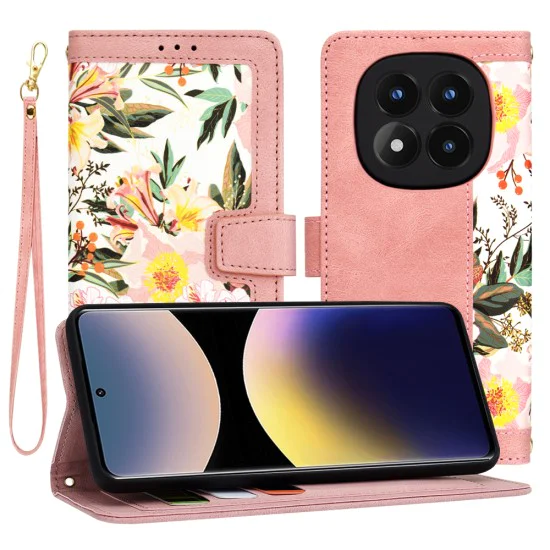 Techsuit - FlipCraft - Xiaomi Redmi Note 14 Pro 4G - Sweetheart Pink