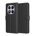 Techsuit - Кожено фолио - Xiaomi Redmi Note 14 Pro 4G - Черен