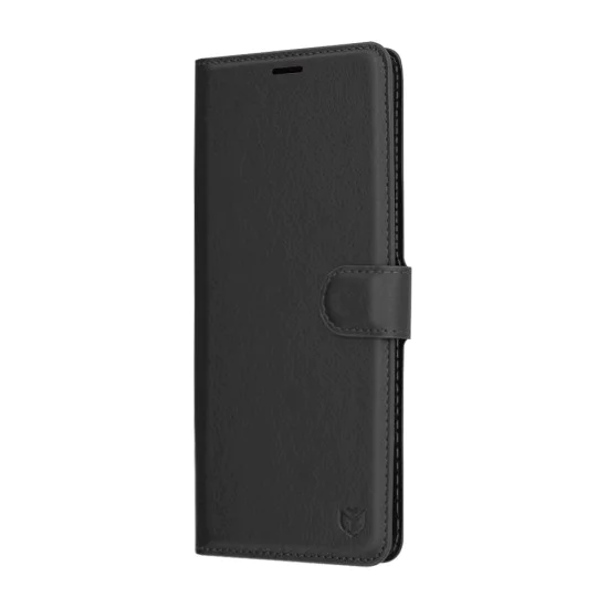 Techsuit - Кожено фолио - Xiaomi Redmi Note 14 Pro 4G - Черен