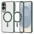 Techsuit - Луксозен Crystal MagSafe - Samsung Galaxy S25 Edge - Deep Green