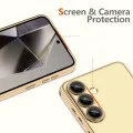Techsuit - Луксозен Crystal MagSafe - Samsung Galaxy S25 Edge - Златен