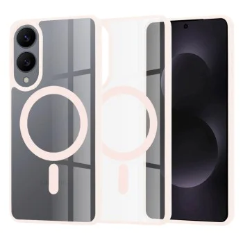 Techsuit - MagSafe Pro - Samsung Galaxy S25 Edge - Nude Pink