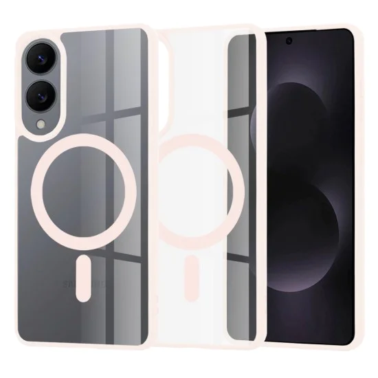 Techsuit - MagSafe Pro - Samsung Galaxy S25 Edge - Nude Pink