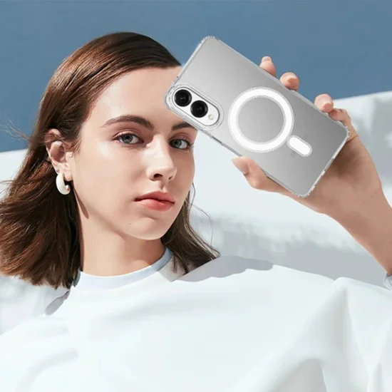 Techsuit - MagSafe Pro - Samsung Galaxy S25 Edge - Прозрачен