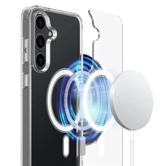 Techsuit - MagSafe Pro - Samsung Galaxy S25 Plus - Прозрачен