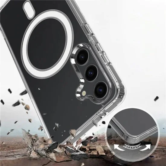 Techsuit - MagSafe Pro - Samsung Galaxy S25 Plus - Прозрачен