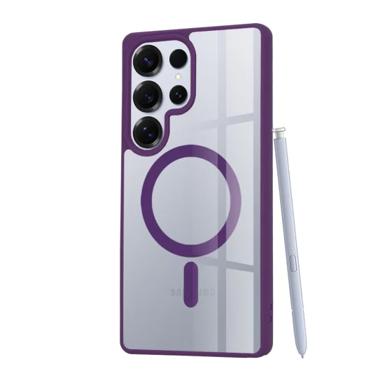 Techsuit - MagSafe Pro - Samsung Galaxy S25 Ultra - Лилав