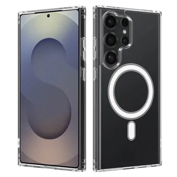 Techsuit - MagSafe Pro - Samsung Galaxy S25 Ultra - Прозрачен