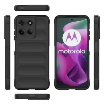Techsuit - Magic Shield - Motorola Moto G15 / G15 Power - Черен