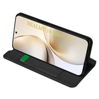 Techsuit - Magskin Book - Realme 14 Pro+ - Черен