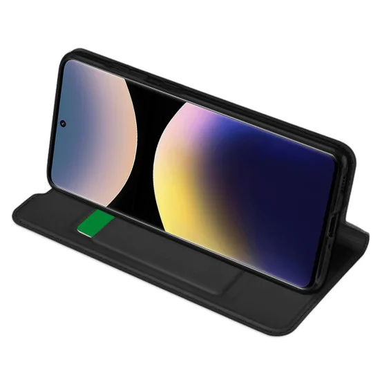 Techsuit - Magskin Book - Xiaomi Redmi Note 14 Pro+ 5G - черен