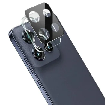 Techsuit - Пълно стъкло на камерата - Motorola Edge 60 / Motorola Edge 60 Fusion - черен