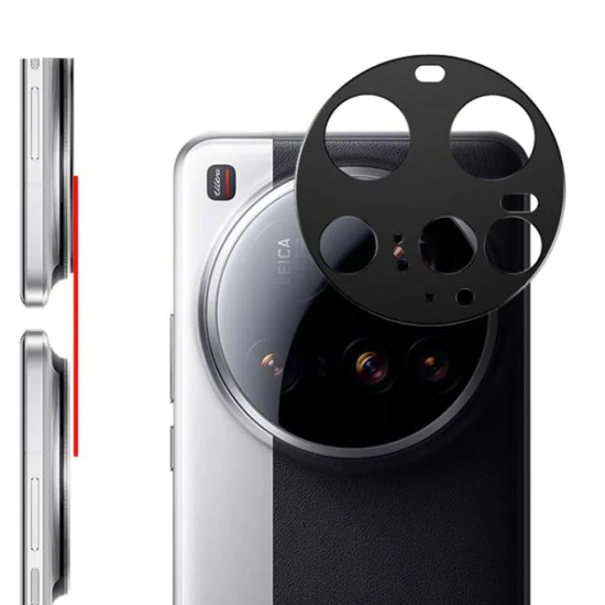Techsuit - Пълно стъкло на камерата - Xiaomi 15 Ultra - Черен