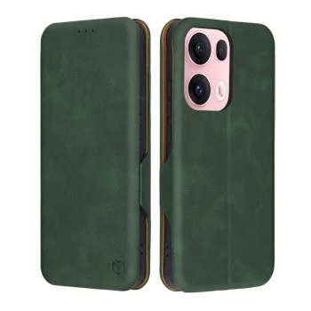 Techsuit - Safe Wallet Plus - Oppo Reno13 Pro - зелен
