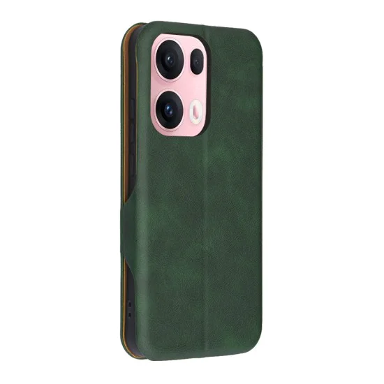 Techsuit - Safe Wallet Plus - Oppo Reno13 Pro - зелен