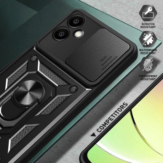 Techsuit - Серия CamShield - Samsung Galaxy S25 Edge - Син