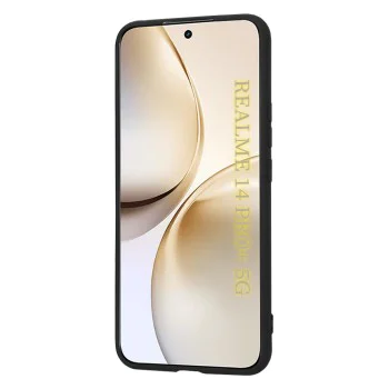 Techsuit - SoftFlex - Realme 14 Pro+ - Черен