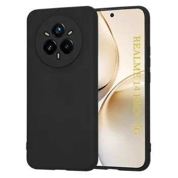 Techsuit - SoftFlex - Realme 14 Pro+ - Черен
