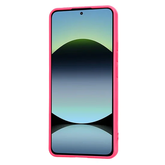 Techsuit - SoftFlex - Xiaomi Redmi Note 14 4G (стандартен) - горещо розово