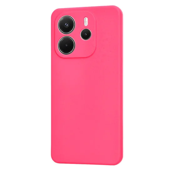 Techsuit - SoftFlex - Xiaomi Redmi Note 14 4G (стандартен) - горещо розово