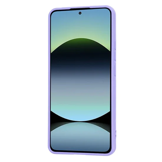Techsuit - SoftFlex - Xiaomi Redmi Note 14 4G (стандартен) - светло лилав