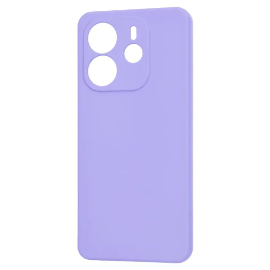 Techsuit - SoftFlex - Xiaomi Redmi Note 14 4G (стандартен) - светло лилав