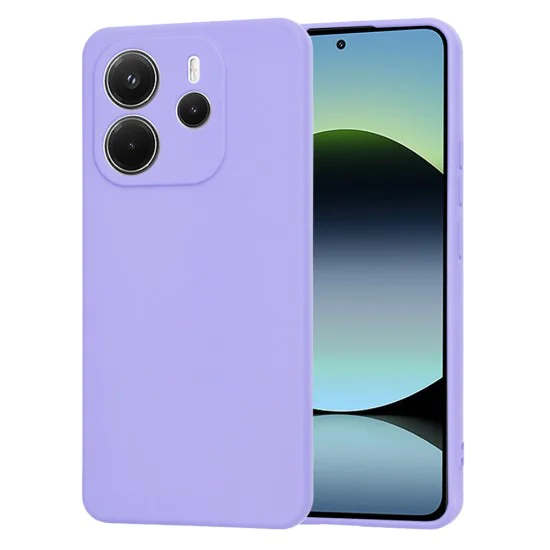 Techsuit - SoftFlex - Xiaomi Redmi Note 14 4G (стандартен) - светло лилав
