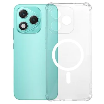 Techsuit - Удароустойчив прозрачен силикон MagSafe - Honor 400 Lite - прозрачен