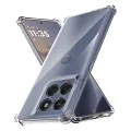 Techsuit - Удароустойчив прозрачен силикон - Motorola Edge 60 / Edge 60 Fusion - прозрачен