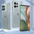 Techsuit - Удароустойчив прозрачен силикон - Motorola Moto G75 - Прозрачен