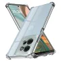 Techsuit - Удароустойчив прозрачен силикон - Motorola Moto G75 - Прозрачен