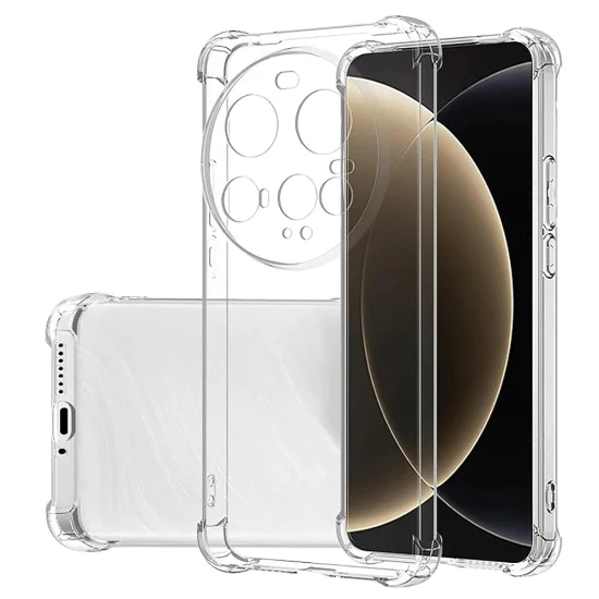 Techsuit - Удароустойчив прозрачен силикон - Xiaomi 15 Ultra - прозрачен