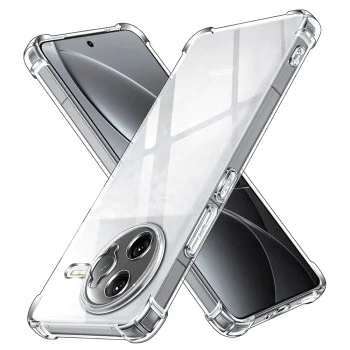 Techsuit - Удароустойчив прозрачен силикон - Xiaomi Poco F7 Ultra - прозрачен