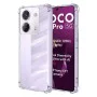 Techsuit - Удароустойчив прозрачен силикон - Xiaomi Poco M7 Pro 5G - Прозрачен