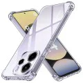 Techsuit - Удароустойчив прозрачен силикон - Xiaomi Redmi Note 14 4G (стандартен) - Прозрачен