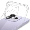 Techsuit - Удароустойчив прозрачен силикон - Xiaomi Redmi Note 14 4G (стандартен) - Прозрачен