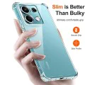 Techsuit - Удароустойчив прозрачен силикон - Xiaomi Redmi Note 14S - Прозрачен