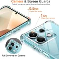 Techsuit - Удароустойчив прозрачен силикон - Xiaomi Redmi Note 14S - Прозрачен