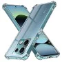 Techsuit - Удароустойчив прозрачен силикон - Xiaomi Redmi Note 14S - Прозрачен