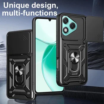Techsuit - серия CamShield - Honor 400 Lite - черен