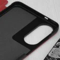 Techsuit - серия eFold - Samsung Galaxy S25 Edge - червен