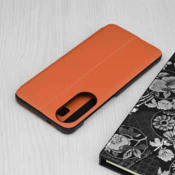 Techsuit - серия eFold - Samsung Galaxy S25 Edge - оранжев