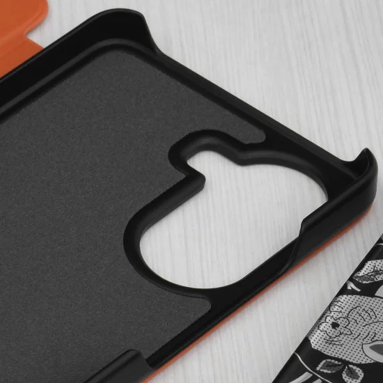 Techsuit - серия eFold - Xiaomi Poco X7 Pro - оранжев