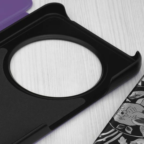 Techsuit - серия eFold - Xiaomi Redmi 14C / Poco C75 - лилав