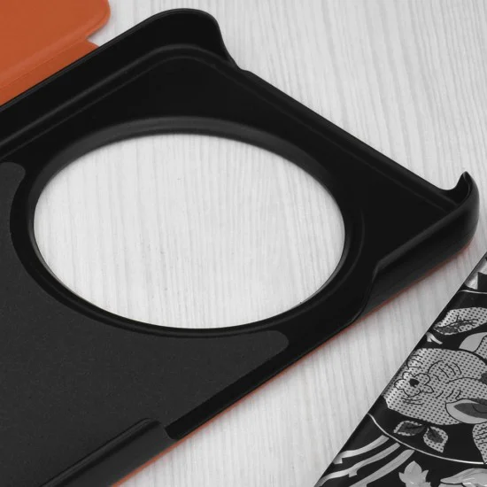 Techsuit - серия eFold - Xiaomi Redmi 14C / Poco C75 - оранжев