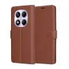 Технически костюм - Кожено фолио - Xiaomi Redmi Note 14 Pro 4G - Кафяв