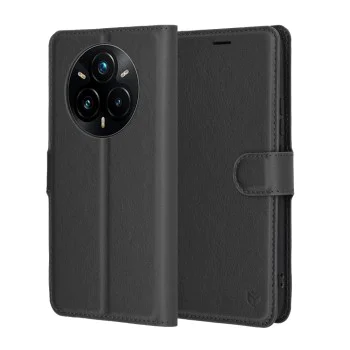 Технически костюм - кожено фолио - Realme 14 Pro+ - черно