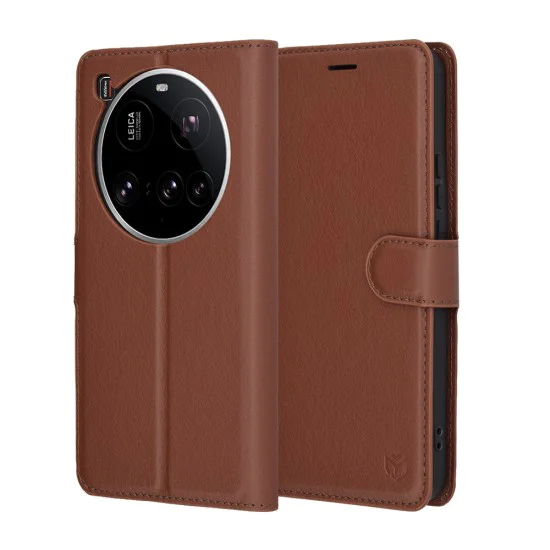 Технически костюм - кожено фолио - Xiaomi 15 Ultra - кафяво