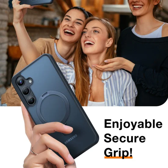 Torras - Ostand Series - Samsung Galaxy S24 Plus - черен
