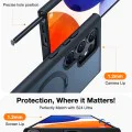 Torras - Ostand Series - Samsung Galaxy S24 Ultra - черен